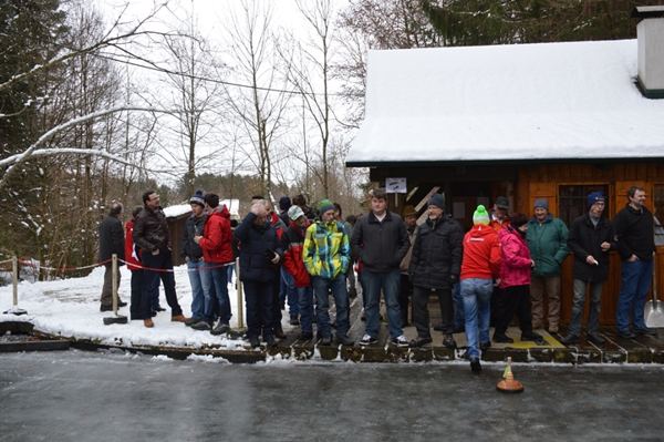 Eisstockschießen 2015
